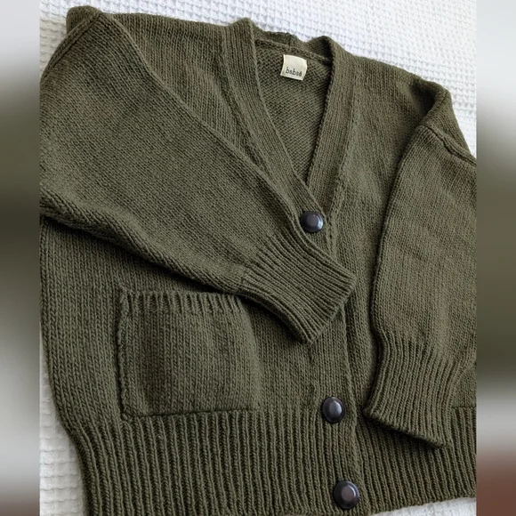 Babaa Cardigan No17 Alga - Picture 2 of 3